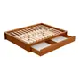 CAMA CASAL COM 2 GAVETAS 1,38 M MANDU - AMÊNDOA - Foto 5