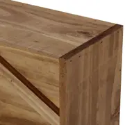 NICHO 30 CM X 90 CM X 16 CM CRATES - ENCERADO CASTANHO - Foto 3