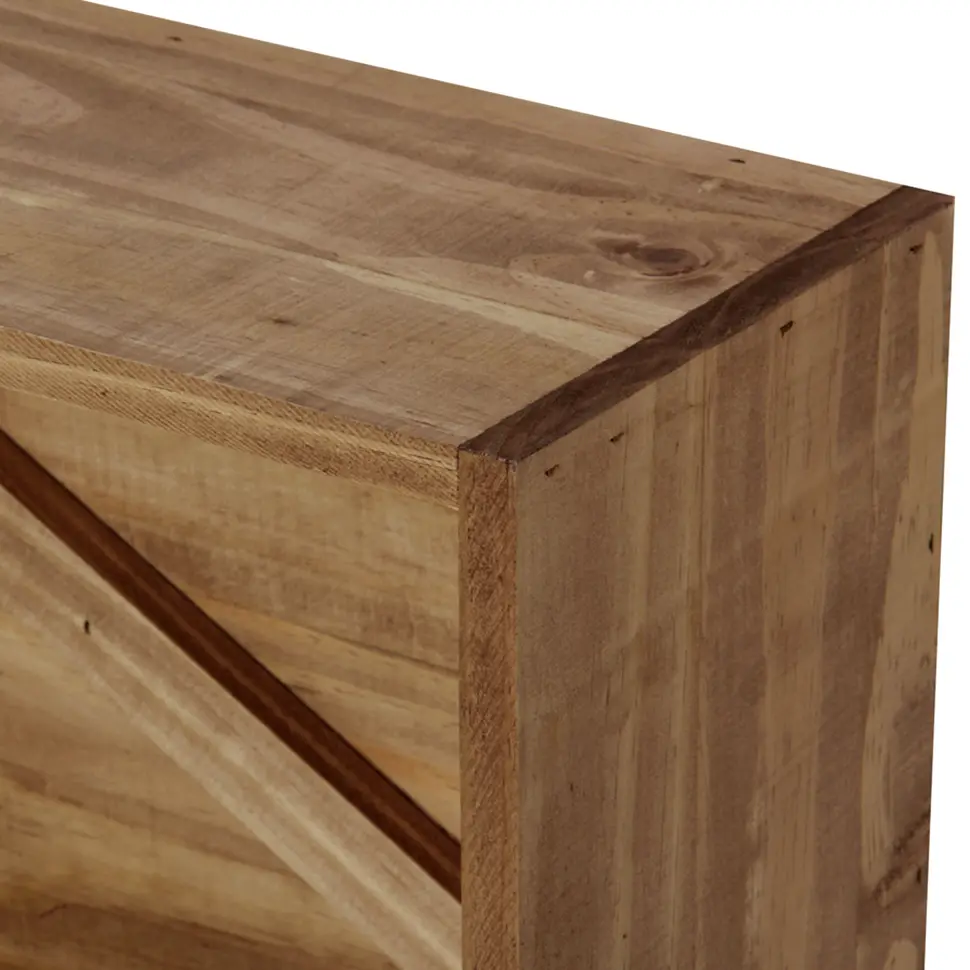 NICHO 30 CM X 90 CM X 16 CM CRATES - ENCERADO CASTANHO - Foto 3