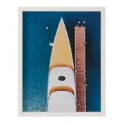QUADRO 40 CM X 32 CM MARE I - BRANCO/MULTICOR - Foto 1