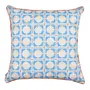 ALMOFADA 60 CM X 60 CM SAUDADE TROPICAL CARAMBOLAS - AZUL HISTÓRICO/MULTICOR - Foto 2