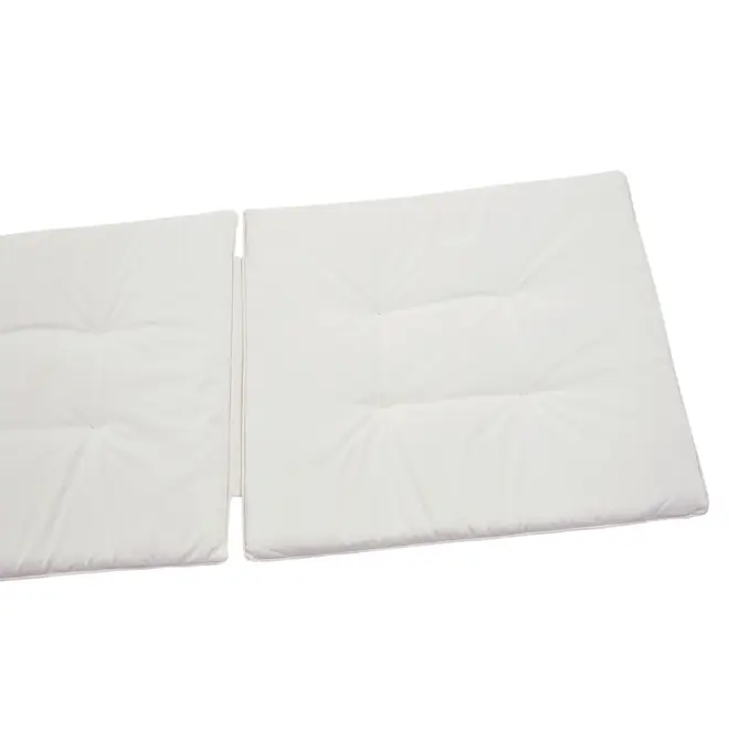 ALMOFADA PARA CHAISE LONGUE LEME/CARAÍVA - BRANCO - Foto 4