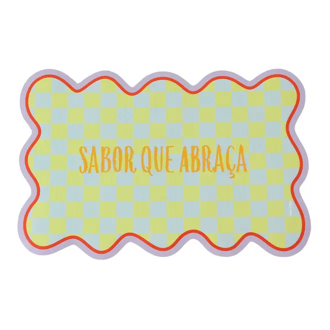 LUGAR AMERICANO 45 CM X 30 CM CIRCUS - CORES CALEIDOCOLOR - Foto 1