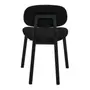 CADEIRA DE JANTAR MALMO - PRETO/PRETO - Foto 5