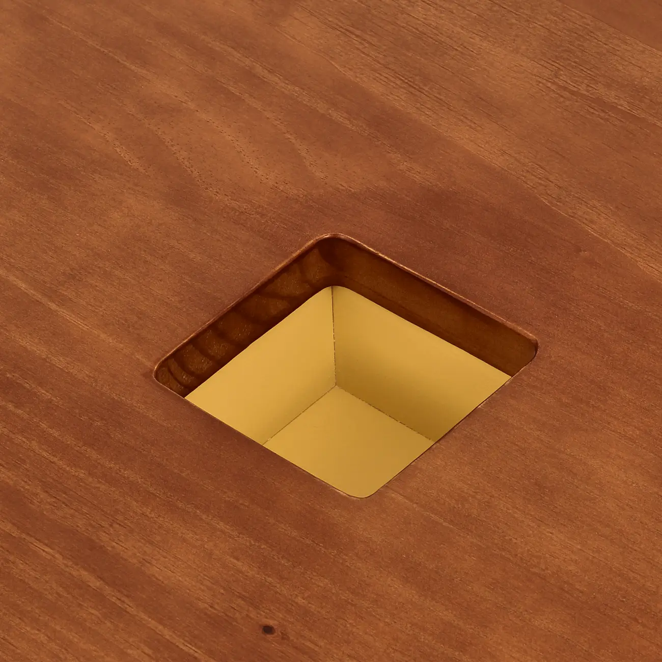 MESA INFANTIL 60 CM X 50 CM SAUÍ - NOZES/ARGILA CRUA - Foto 8