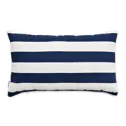ALMOFADA 30 CM X 50 CM BLUESTRIPE - BRANCO/AZUL ESCURO - Foto 1
