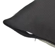 CAPA ALMOFADA 43 CM X 43 CM PAIR - MUSGO/PRETO - Foto 6