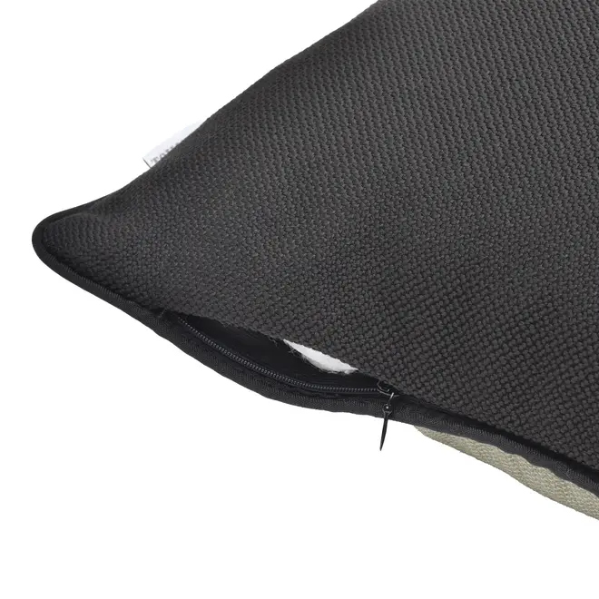 CAPA ALMOFADA 43 CM X 43 CM PAIR - MUSGO/PRETO - Foto 6