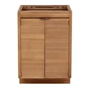 ARMÁRIO DE COZINHA INFERIOR 60 CM COM 2 PORTAS TOARI - MACCHIATO/COBRE - Foto 1