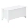 BAÚ 82 CM X 40 CM MON DIEU - BRANCO - Foto 4