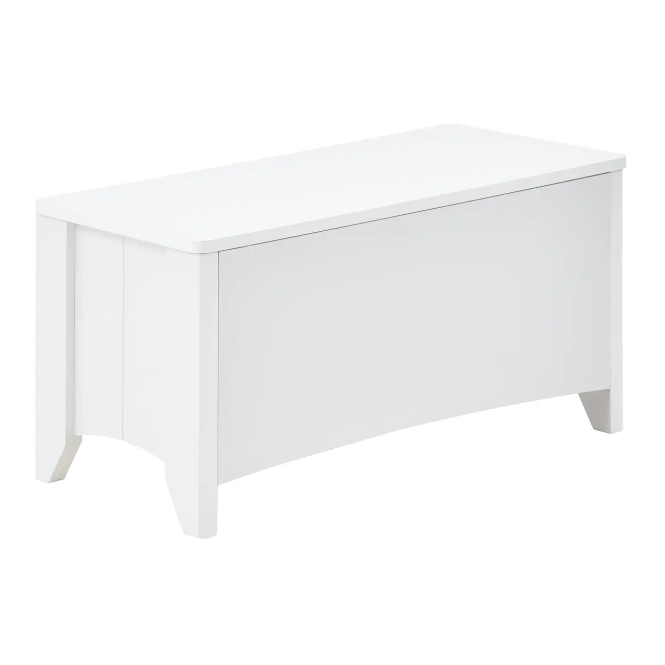 BAÚ 82 CM X 40 CM MON DIEU - BRANCO - Foto 4