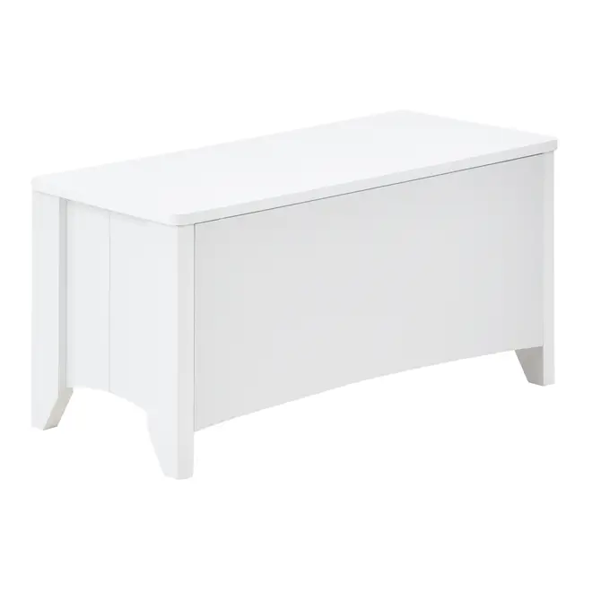 BAÚ 82 CM X 40 CM MON DIEU - BRANCO - Foto 4