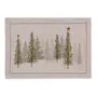 LUGAR AMERICANO VILAREJO NOEL 49 CM X 34 CM - NATURAL/CIPRESTE - Foto 1