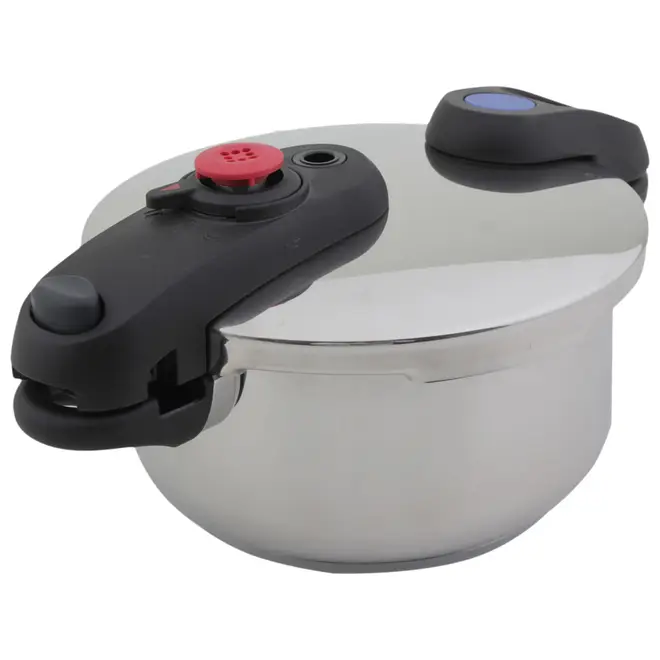 PANELA PRESSÃO 3 L SUPRA - INOX/PRETO - Foto 2