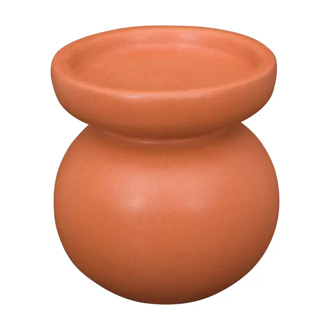 SUPORTE VELA BOTIJA - TERRACOTA - Foto 3