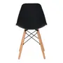 CADEIRA DE COZINHA EASY WOOD - FAIA/PRETO - Foto 4