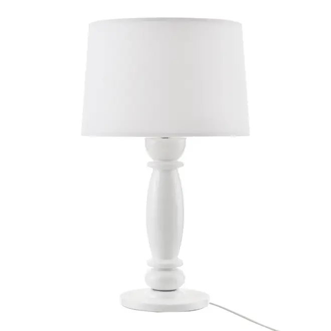 LUMINÁRIA MESA PALACE C/CUP K - BRANCO BRILHANTE/BRANCO - Foto 1
