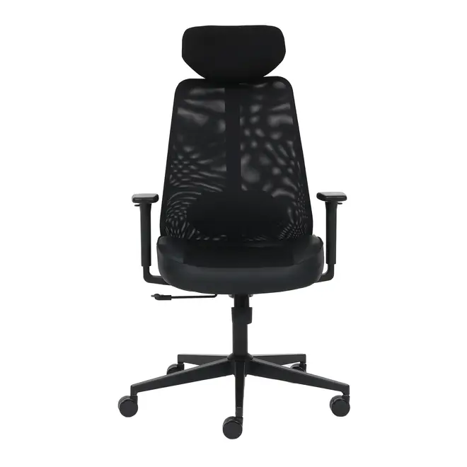 CADEIRA DE ESCRITÓRIO E GAMER CONNECT - PRETO/PRETO - Foto 2
