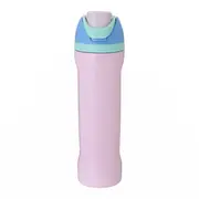 GARRAFA TÉRMICA 630 ML GLUP - ROSA CLARO/MULTICOR - Foto 1