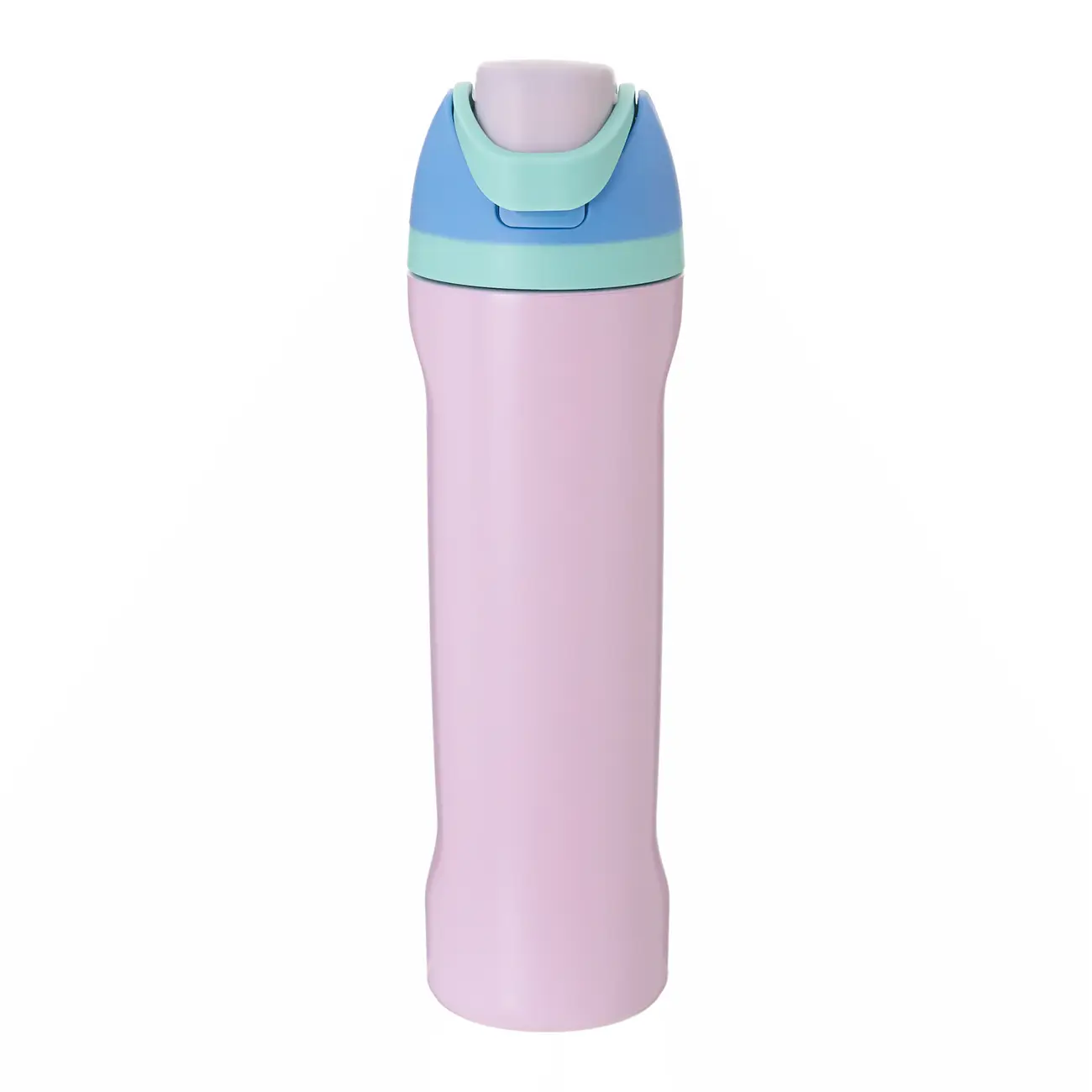 GARRAFA TÉRMICA 630 ML GLUP - ROSA CLARO/MULTICOR - Foto 1