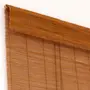 PERSIANA ROLL COM BANDÔ 1,40 M X 1,60 M BAMBU BAMBA - NOZES/BEGE - Foto 8