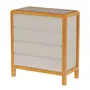 CÔMODA 4 GAVETAS 90 CM X 45 CM KANT - CAMELO/AMÊNDOA - Foto 9