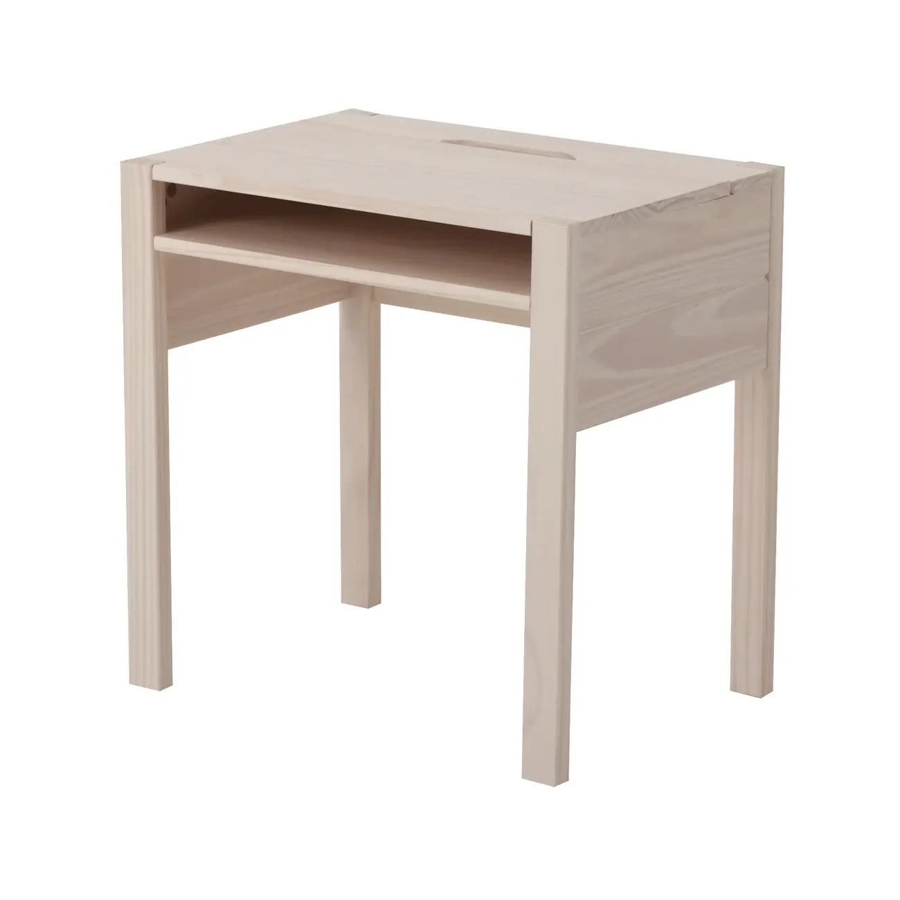 ESCRIVANINHA INFANTIL 58 CM X 40 CM WOOD FENCE - BRANCO LAVADO - Foto 3