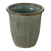 CACHEPÔ 18 CM JARDIN - BLEU CENDRÉ - Foto 2