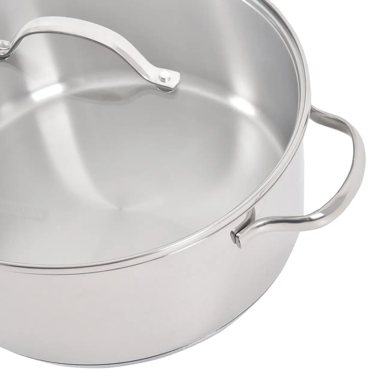 CAÇAROLA INDUÇÃO 20 CM UNA - INOX/INCOLOR - Foto 6