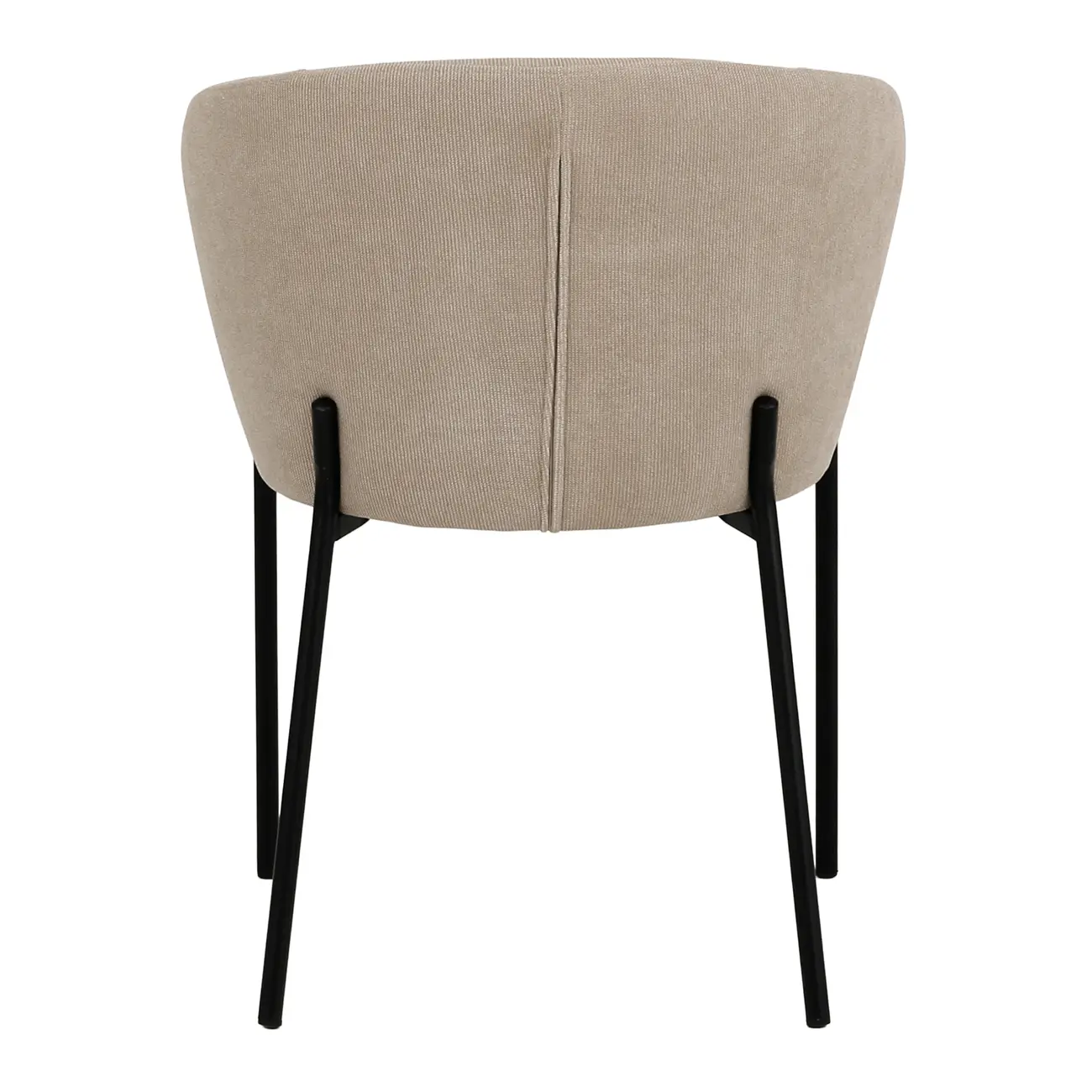 CADEIRA DE JANTAR KRONBLAD - PRETO/BEGE - Foto 5