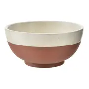 TIGELA 13 CM PALEO - BRANCO/ARGILA - Foto 2