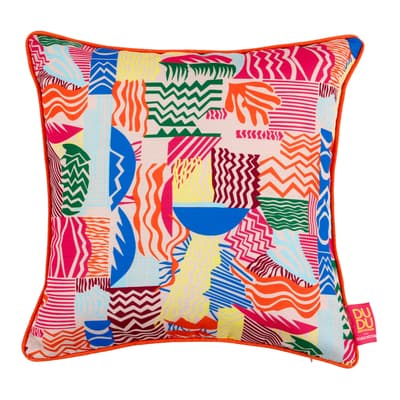 ALMOFADA 43 CM X 43 CM VIBRA VERÃO MEMPHIS CLARA