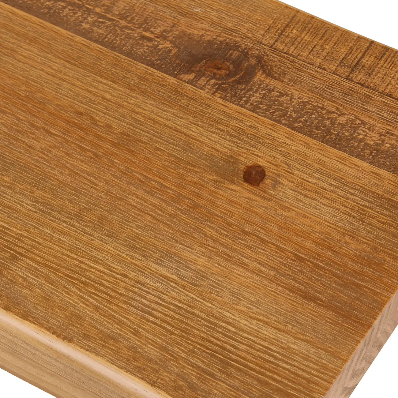 BANCO 4 LUGARES PLANK - AMÊNDOA RÚSTICA - Foto 8