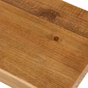 BANCO 4 LUGARES PLANK - AMÊNDOA RÚSTICA - Foto 8