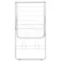VARAL DE CHÃO DOBRÁVEL 1,41 M X 60 CM WIPE - BRANCO/MENTA - Foto 6