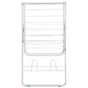 VARAL DE CHÃO DOBRÁVEL 1,41 M X 60 CM WIPE - BRANCO/MENTA - Foto 6