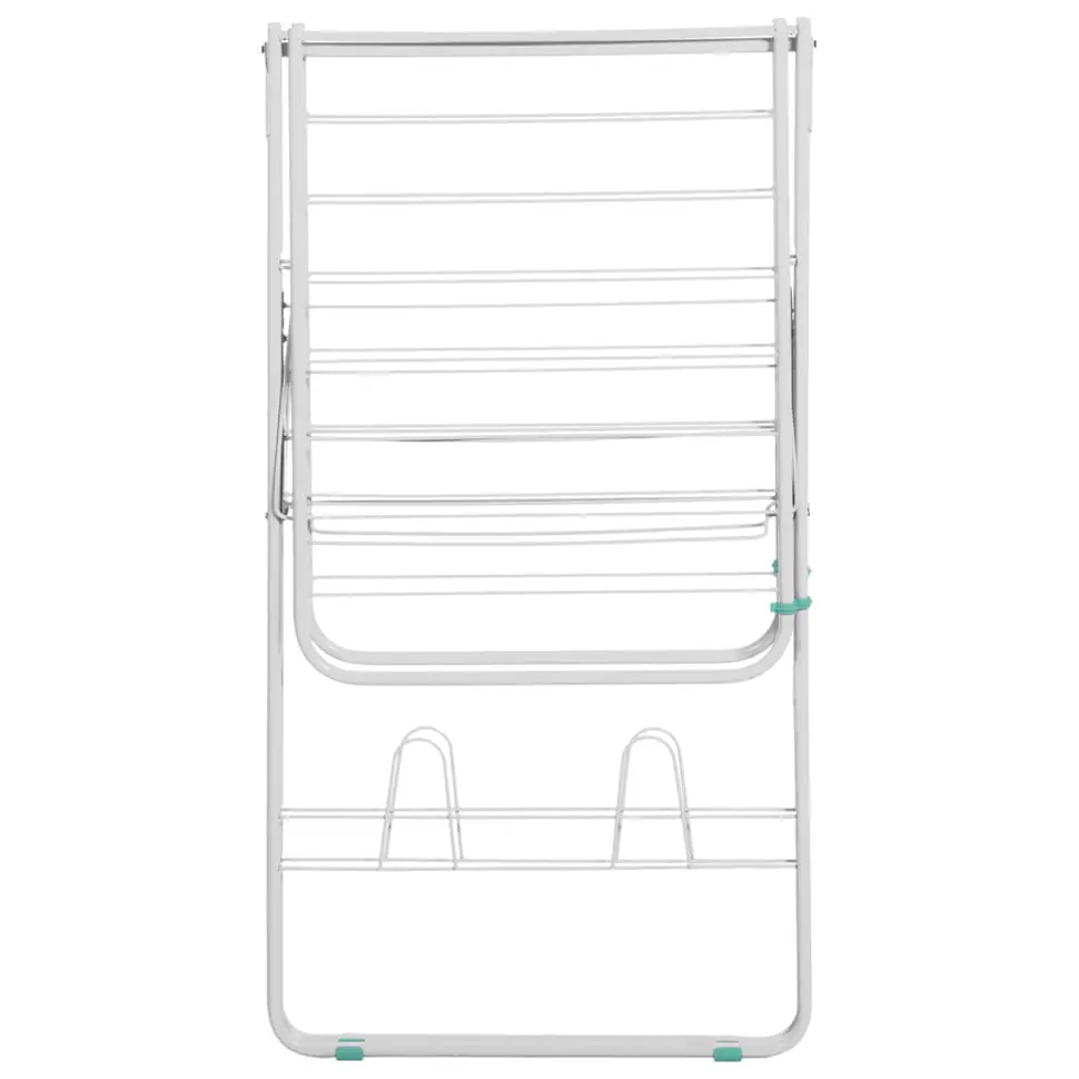 VARAL DE CHÃO DOBRÁVEL 1,41 M X 60 CM WIPE - BRANCO/MENTA - Foto 6