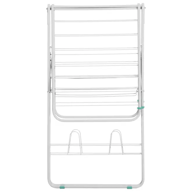 VARAL DE CHÃO DOBRÁVEL 1,41 M X 60 CM WIPE - BRANCO/MENTA - Foto 6