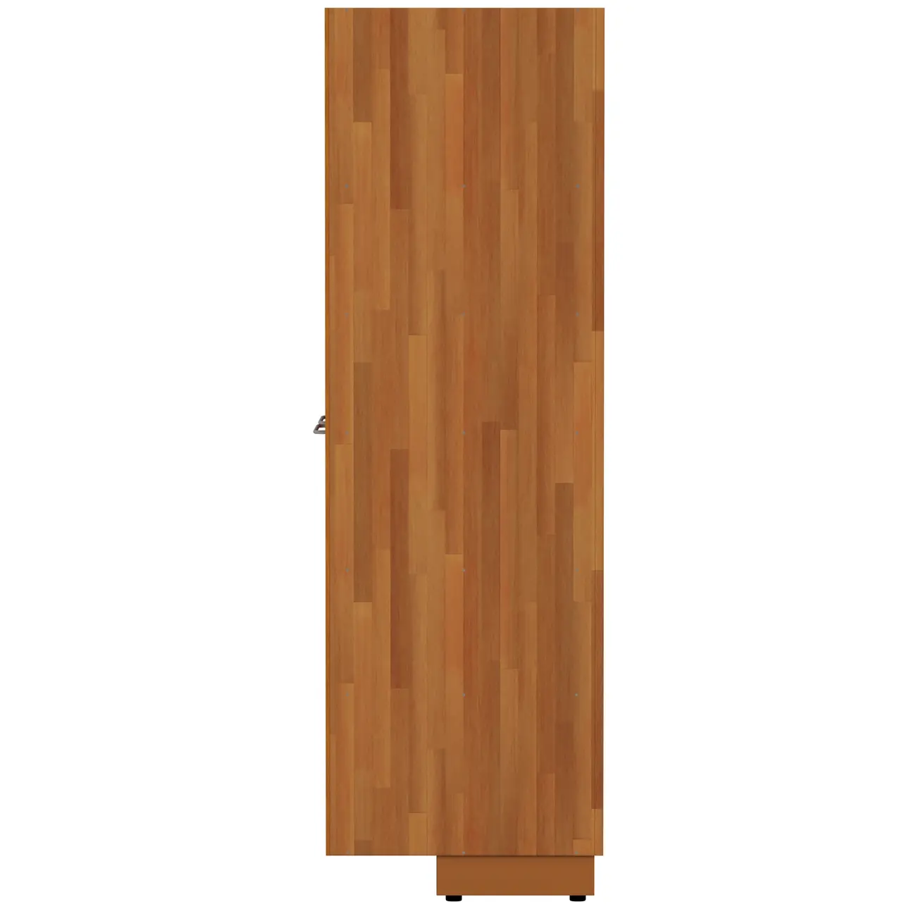 PANELEIRO 2 PORTAS 80 CM X 1,95 M GOURMET - NOZES/INCOLOR - Foto 3