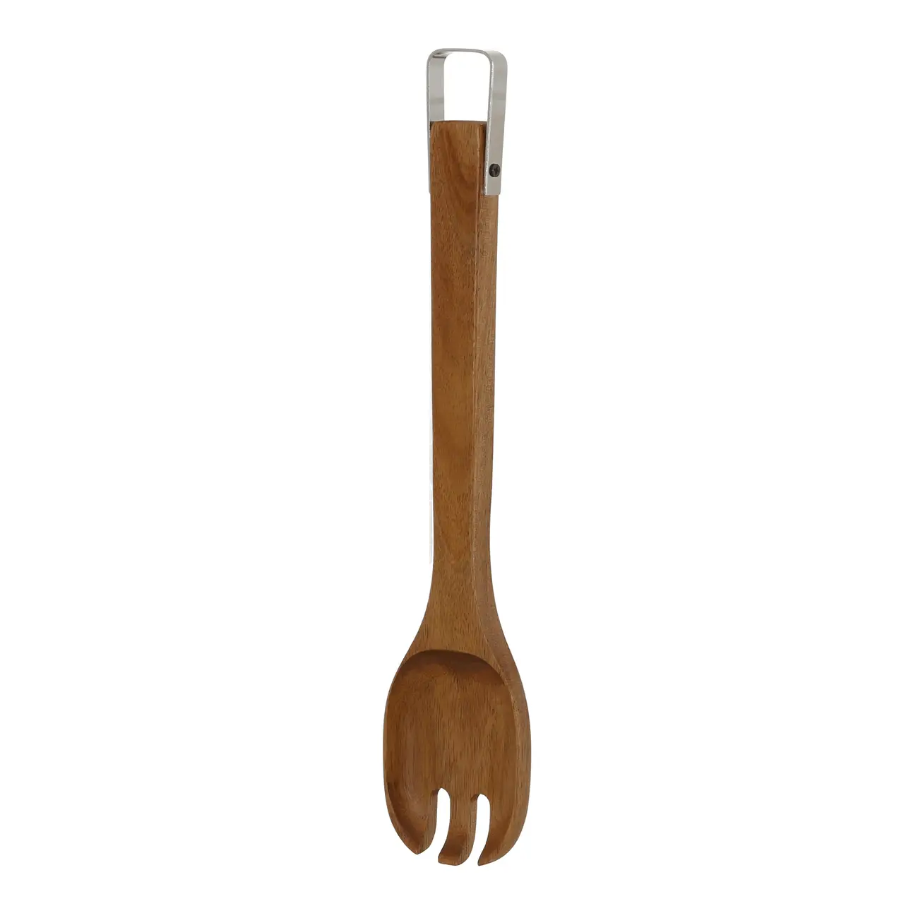 COLHER VAZADA 33 CM ACÁCIA TIMBRE - ACÁCIA - Foto 2