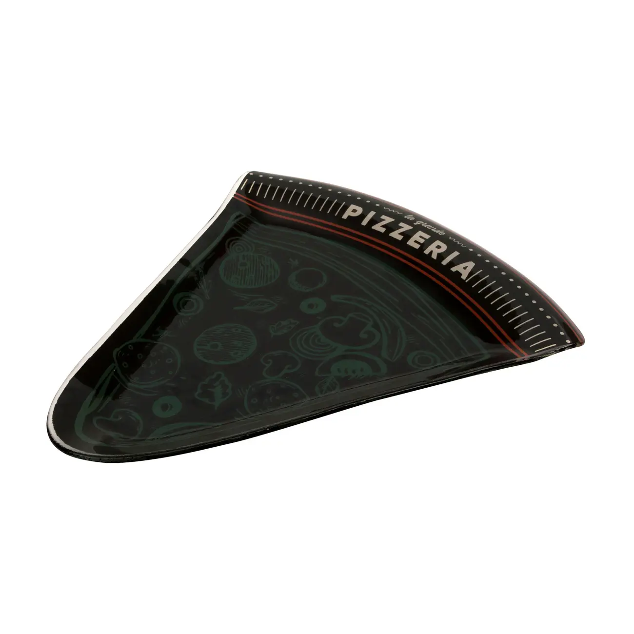 PRATO FATIA LA GRANDE PIZZERIA - ENGLISH GREEN/PRETO - Foto 3