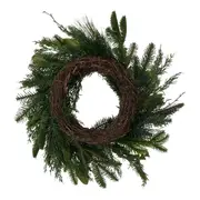 GUIRLANDA PINHEIRO 40 CM VILAREJO NOEL - VERDE - Foto 3