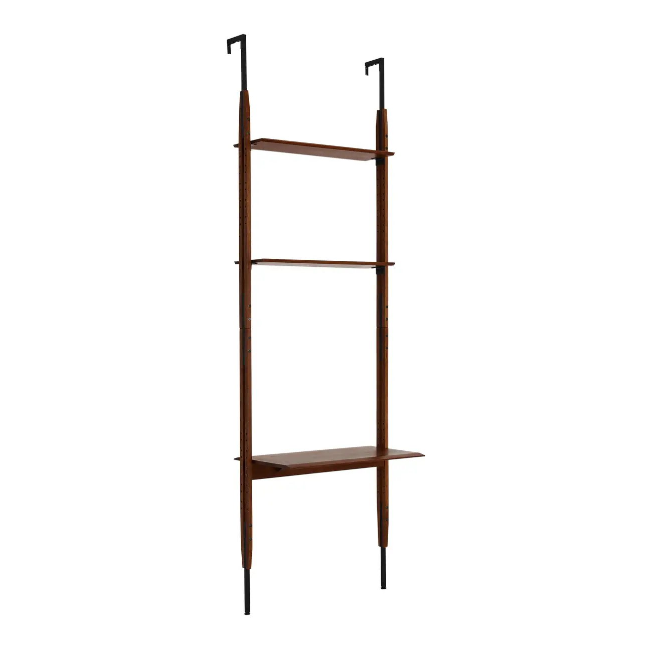 ESTANTE/ESC/TV 3,18 M X 2,41 M LIBRERIA - NOZES/PRETO - Foto 2