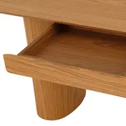 MESA DE ESCRITÓRIO 1 GAVETA 1,70 M X 72 CM ALLURE - FREIJÓ/FREIJÓ - Foto 9