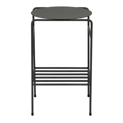 MESA LATERAL C/PRATELEIRA 33 CM X 33 CM NOLA