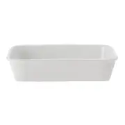TRAVESSA REFRATÁRIA 25 CM X 17 CM THEVY - BRANCO/BRANCO - Foto 2