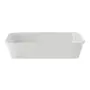TRAVESSA REFRATÁRIA 25 CM X 17 CM THEVY - BRANCO/BRANCO - Foto 2