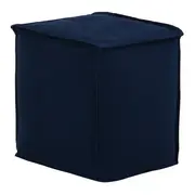 PUFF 45 CM X 45 CM GARDEN - AZUL ESCURO - Foto 1
