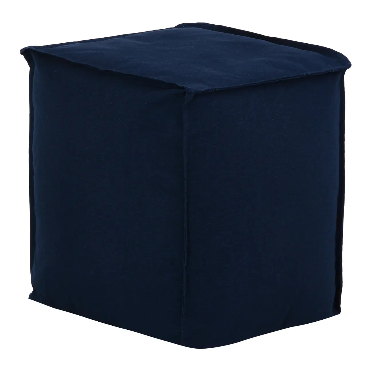 PUFF 45 CM X 45 CM GARDEN - AZUL ESCURO - Foto 1