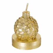 CIRCULOS KIT MINI VELAS C/6 FINE FESTIVITY - OURO - Foto 4